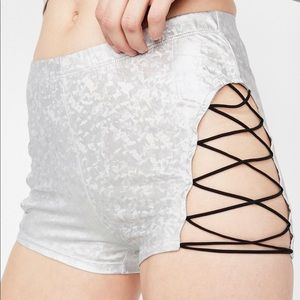 Cosmic Acid Fairy Hologram Shorts